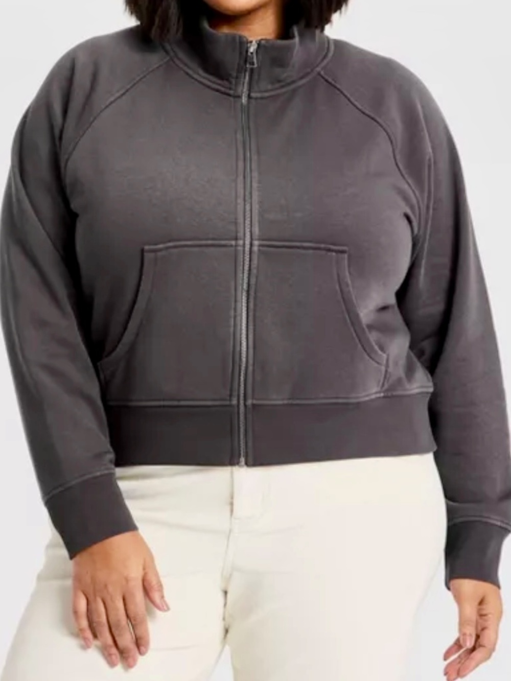 Universal Thread Full Zip Fleece Sweatshirt Size XXL